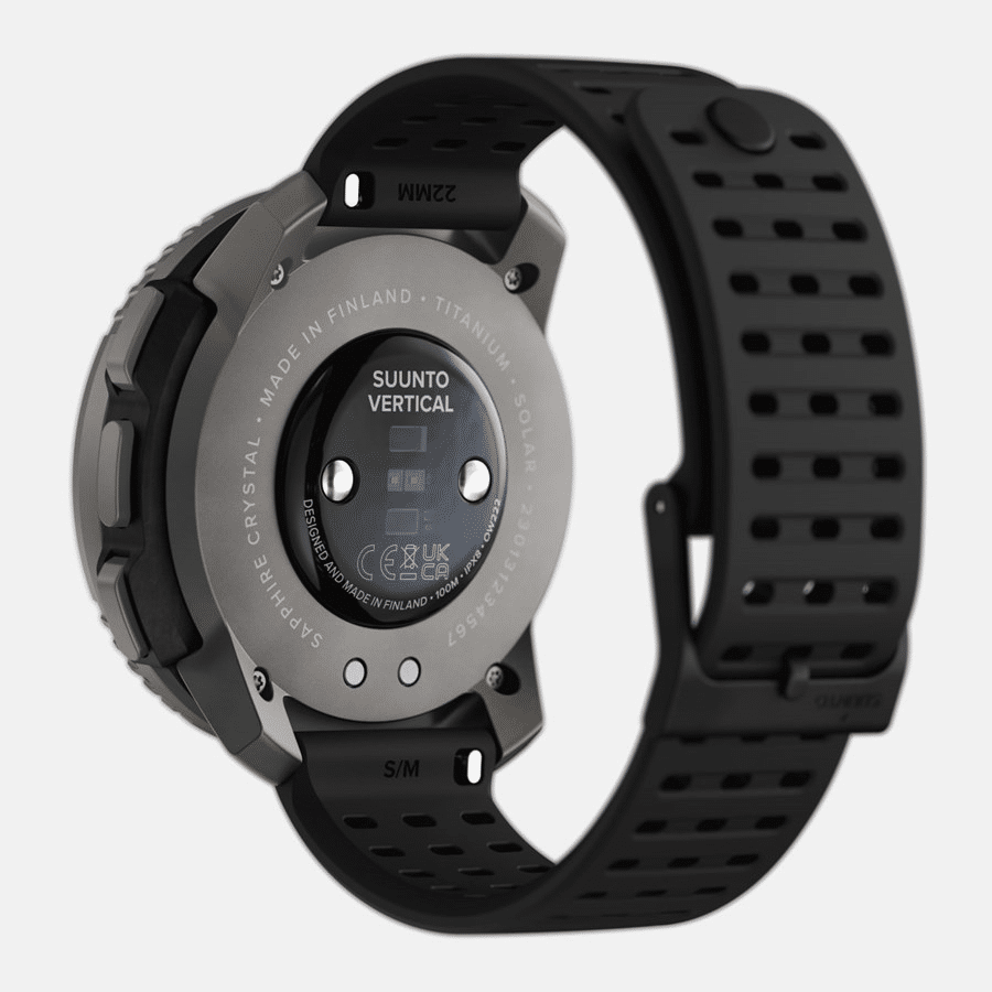 Suunto Suunto Vertical Titanium Solar Multisportuhr black Ski