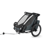 Anhänger Chariot CROSS 2 Single, dark slate